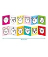 Banana Panda- Livros de Colorir Longos Animais +18 meses