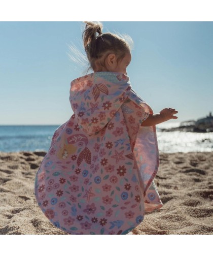 Little Dutch- Poncho Praia Dreamy Mermaid