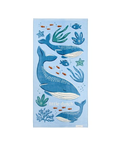 Little Dutch- Toalha de Praia Ocean World Blue