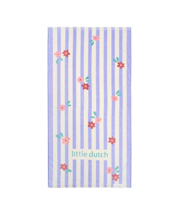 Little Dutch- Toalha de Praia Dreamy Purole Stripe