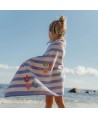 Little Dutch- Toalha de Praia Dreamy Purole Stripe