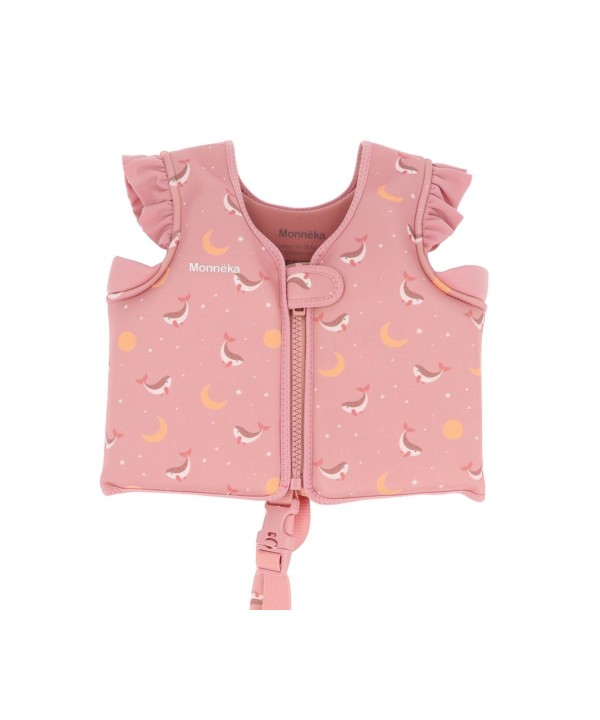 Colete Flutuante- Whale Pink