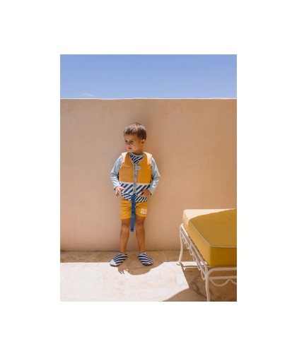 Colete Flutuante- Stripes Blue and Beyound
