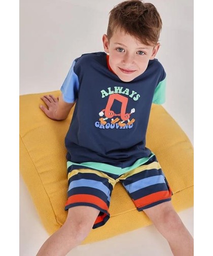 Pijama Riscas Boboli