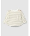 Snug- Longsleeve Riscas com bolso