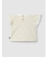 Snug- T-shirt Riscas com Bordado