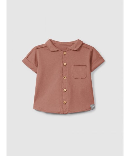 Snug- Polo em malha com bolso