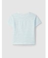Laranjinha- T-shirt Riscas com Bordado