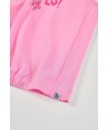 Boboli T-shirt de algodão rosa