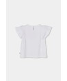 Boboli Camisola de algodão menina branca