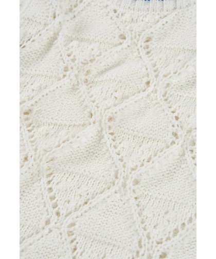 Boboli Colete  de algodão branco