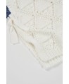 Boboli Colete  de algodão branco
