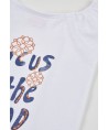 Boboli camisola menina algodão branco