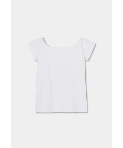 Boboli camisola menina algodão branco