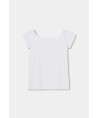 Boboli camisola menina algodão branco