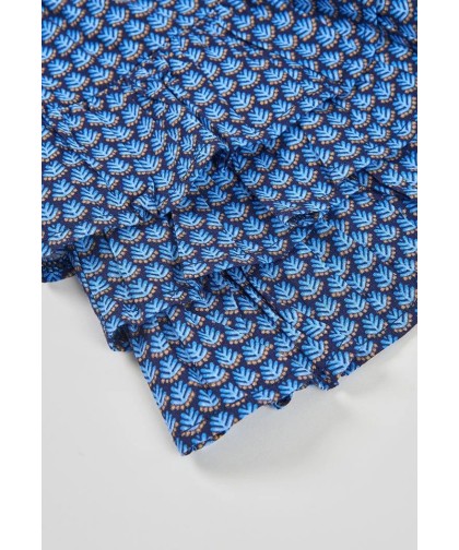 Boboli saia com estampado azul