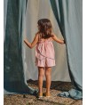 Laranjinha Top em tecido de riscas jacquard