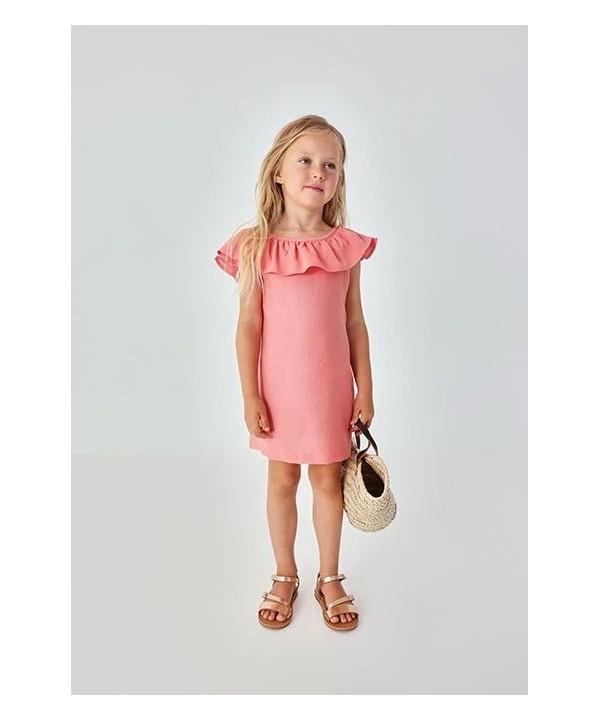 Boboli Vestido de linho rosa
