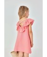 Boboli Vestido de linho rosa