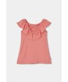 Boboli Vestido de linho rosa