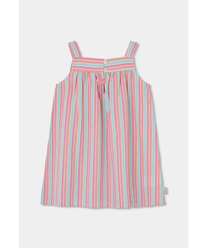 Boboli Vestido Popelina Riscas
