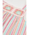 Boboli Vestido Popelina Riscas