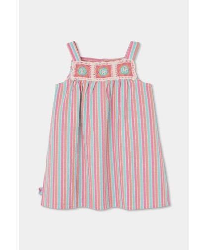 Boboli Vestido Popelina Riscas