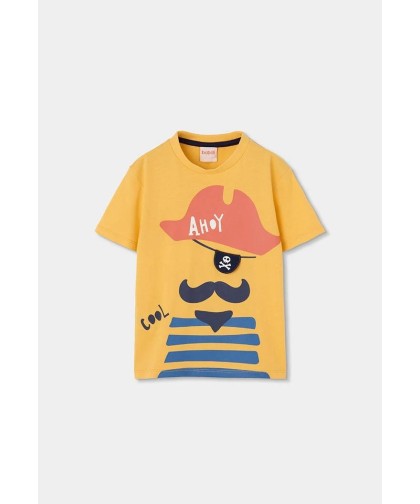 Boboli T-shirt com pala pirata