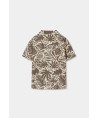 Boboli Camisa popelina estampada