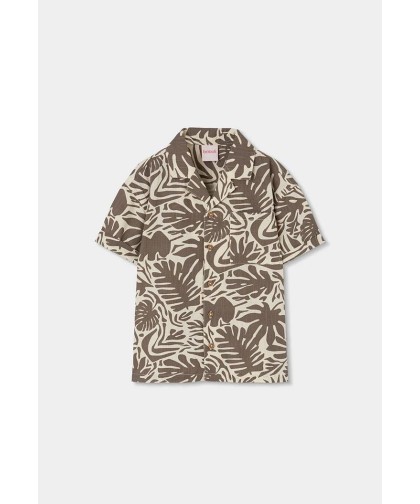 Boboli Camisa popelina estampada