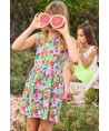 Boboli Vestido Estampado frutas