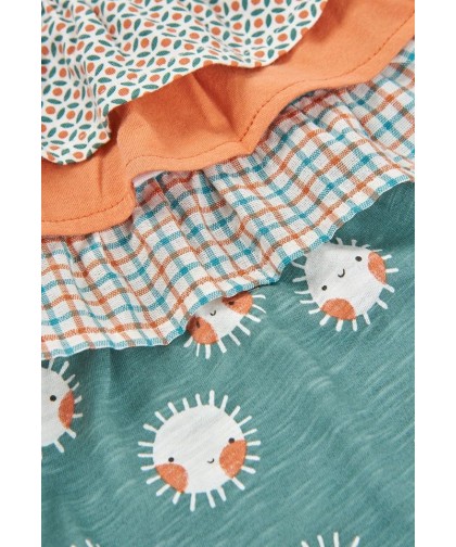 Boboli Vestido malha estampada