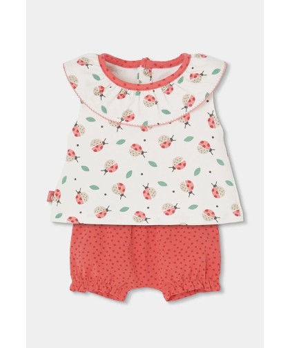 Boboli Conjunto estampado joaninhas