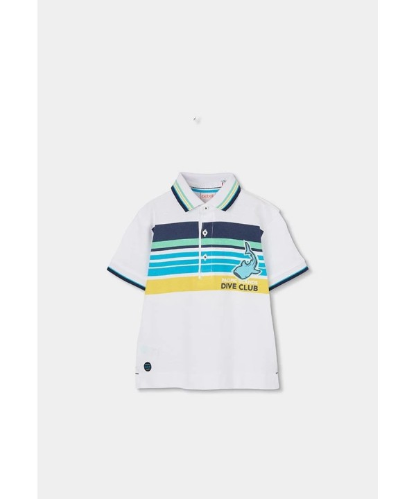Boboli Polo de algodão