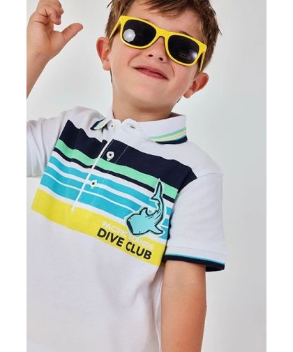 Boboli Polo de algodão