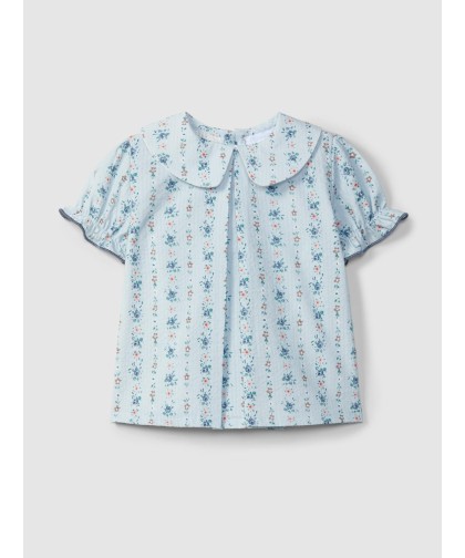 Laranjinha Blusa Estampada Flores