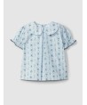 Laranjinha Blusa Estampada Flores