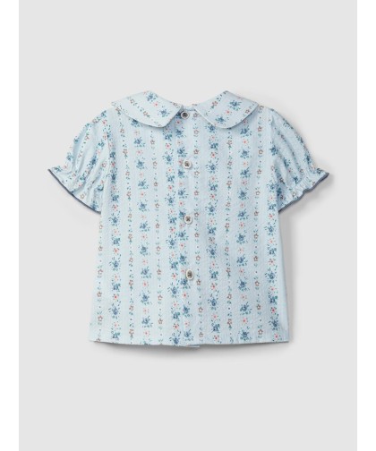 Laranjinha Blusa Estampada Flores