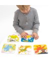 Banana Panda On the Go puzzle Dinossauros 3+