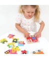 Banana Panda On the Go puzzle Veículos 2+