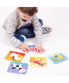 Banana Panda On the Go puzzle Animais 2+