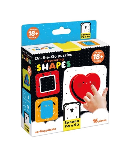 Banana Panda On the Go puzzles Discovering Shapes 18m+