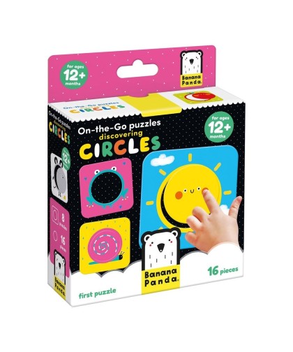 Banana Panda On the Go puzzles Discovering Circles 12m+