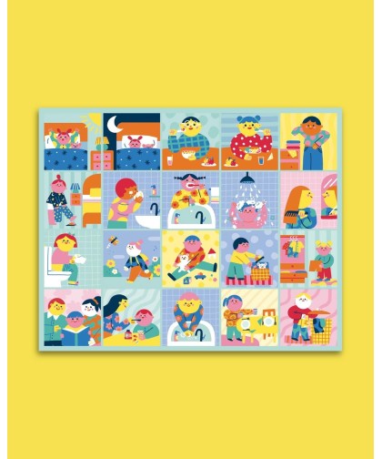 The Happy Gang: Quadro de Rotinas