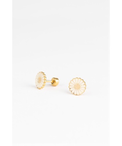 Brincos Golden Daisy