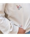 Little Dutch: Sweater White Floral
