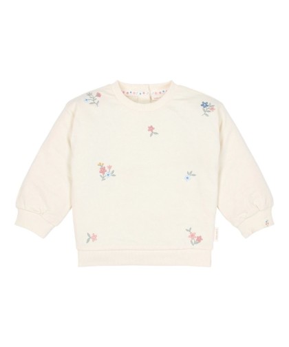 Little Dutch: Sweater White Floral