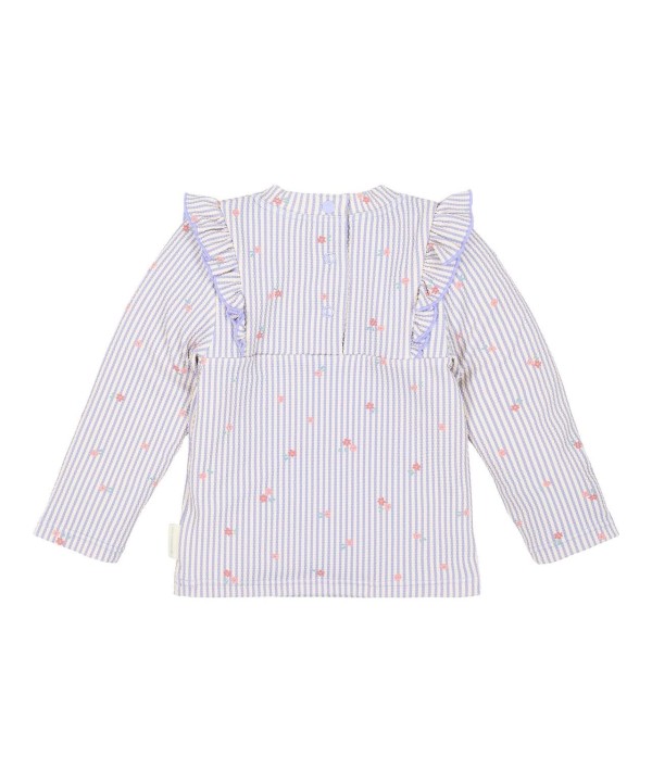 Little Dutch: Camisola Banho Manga Comprida Purple Stripes