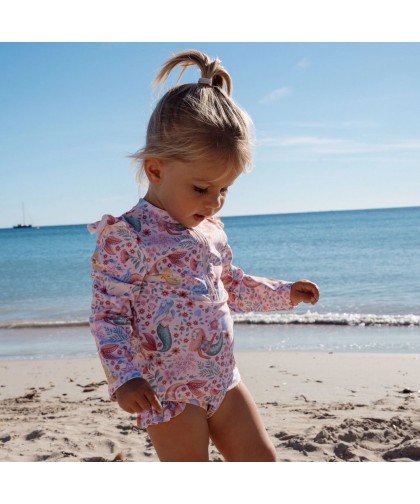 Little Dutch: Conjunto de Praia Dreamy Mermaid