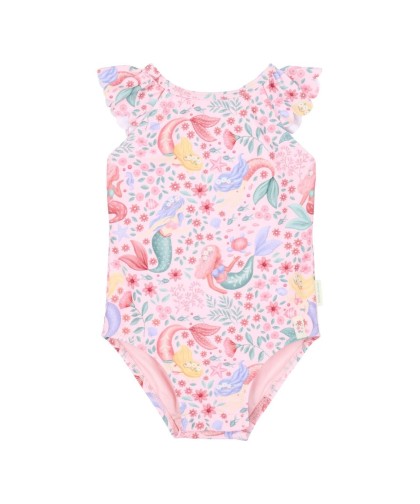 Little Dutch: Fato de Banho com Folhos Dreamy Mermaid